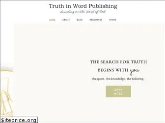 truthinwordpublishing.com