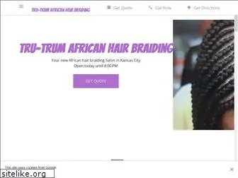 trutrumafricanhairbraiding.com