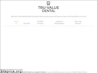 truvaluedental.com