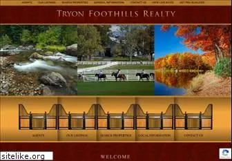 tryonfoothillsrealty.com