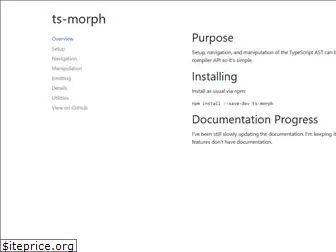 ts-morph.com