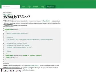 tsdoc.org