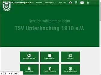 tsv-unterhaching.de