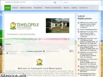 tswelopele.gov.za