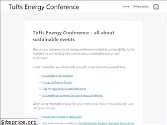 tuftsenergyconference.com
