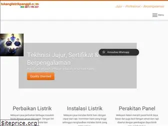 tukanglistrikpanggil.com