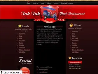 tuktukthairestaurant.com