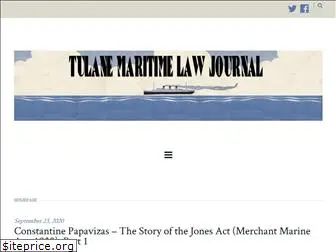 tulanemaritimejournal.org