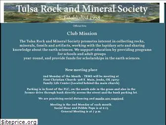 tulsarockandmineralsociety.org