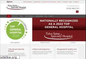 tulsaspinehospital.com