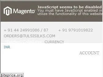 tulsisilks.co.in