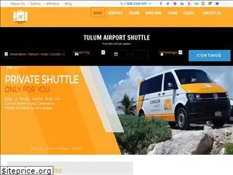 tulumairportshuttle.com