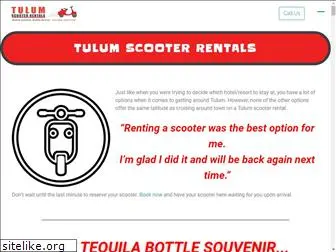 tulumscooterrental.com