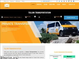 tulumtransportation.com