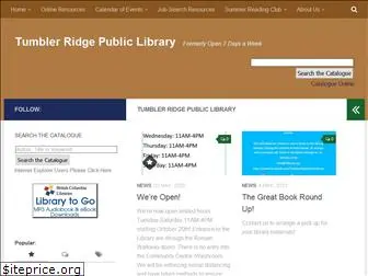 tumblerridgelibrary.org