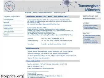 tumorregister-muenchen.de