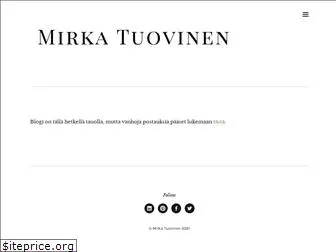 tuovinenmirka.com