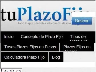 tuplazofijo.com