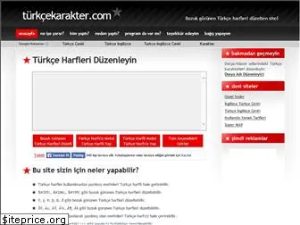turkcekarakter.com