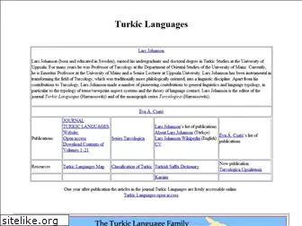 turkiclanguages.com