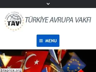 turkiyeavrupavakfi.org