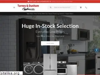 turneyanddunhamappliances.com