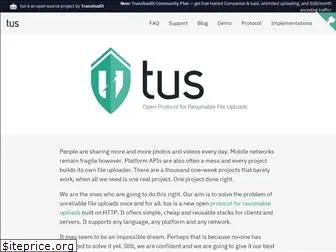 tus.io