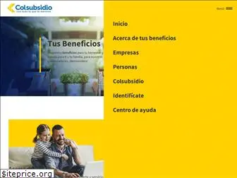 tusbeneficioscolsubsidio.com