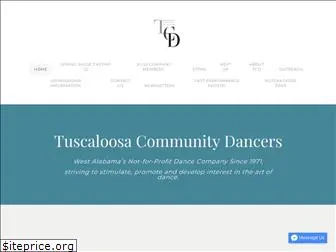 tuscaloosadancers.com