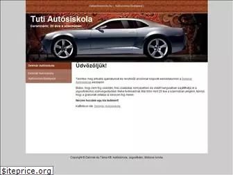 tutiautosiskola.hu