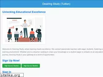 tution.desiringstudy.online thumbnail