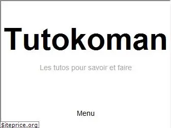 tutokoman.fr