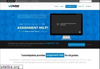 tutorhelpdesk.com