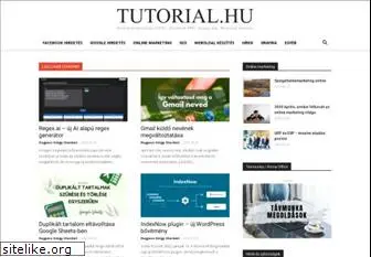 tutorial.hu