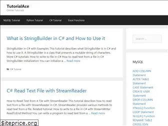 tutorialace.com