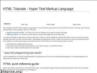 tutorialehtml.com