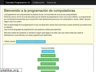 tutorialesprogramacionya.com