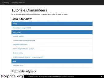 tutorials.comandeer.pl
