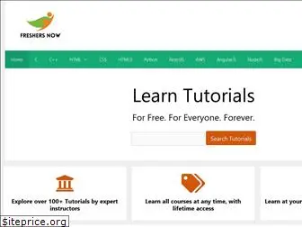 tutorials.freshersnow.com