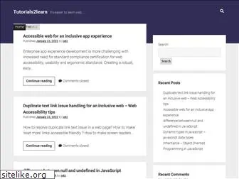 tutorials2learn.com
