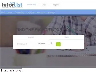 tutorlist.com