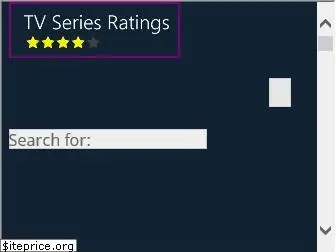 tvseriesratings.com