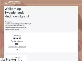 tweedehandskledingwinkels.nl