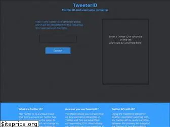 tweeterid.com