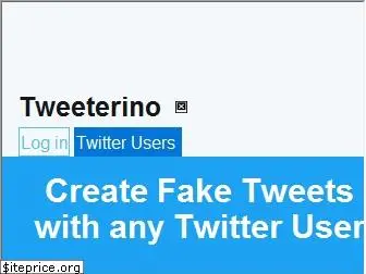 tweeterino.com