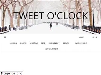 tweetoclock.com