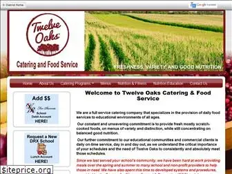 twelveoakscatering.com