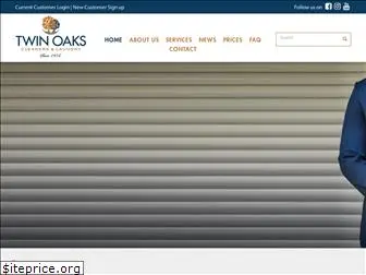 twinoakscleaners.net