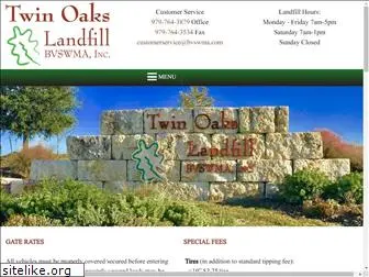 twinoakslandfill.com