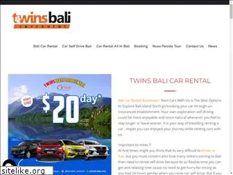 twinscarrentalbali.com